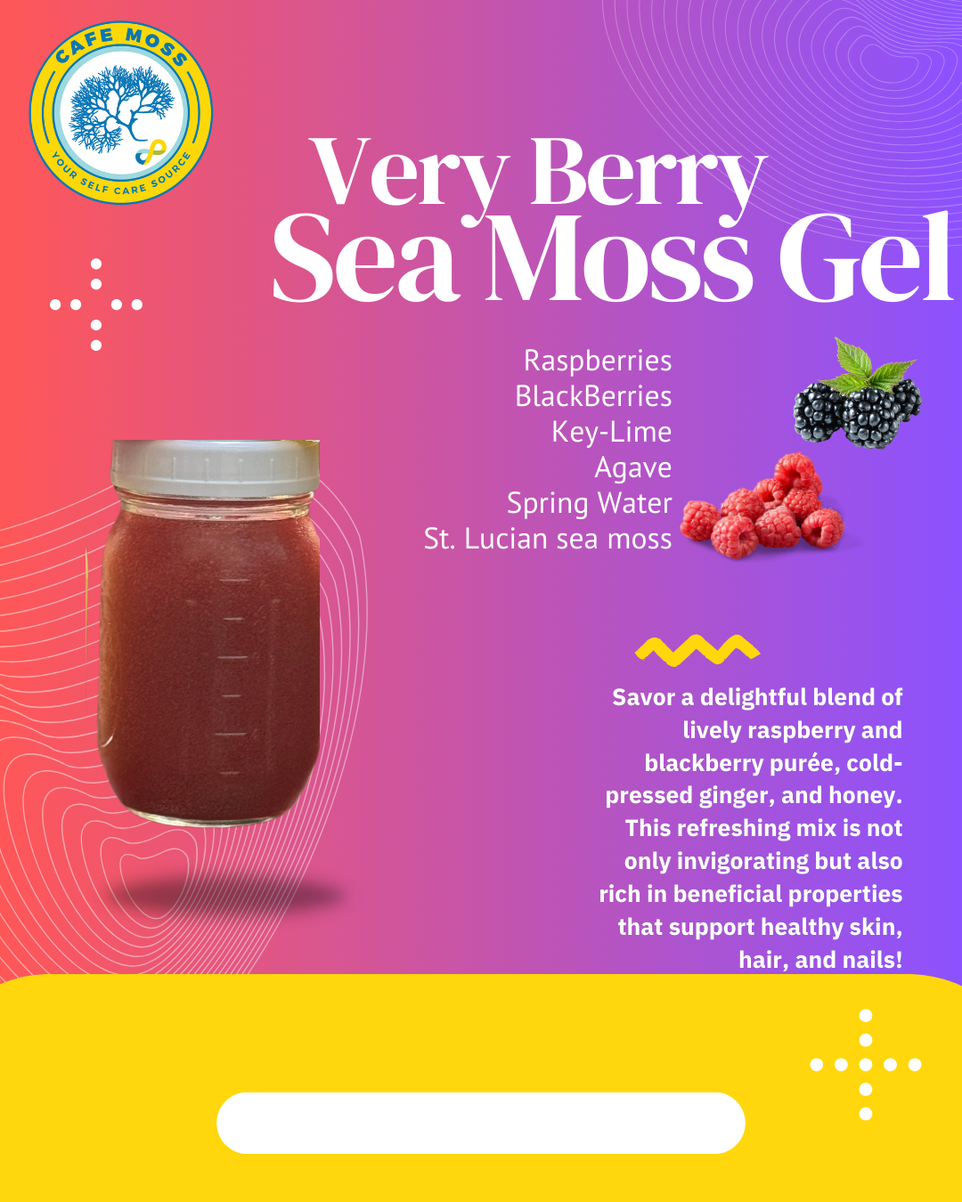 Very Berry Sea Moss Gel